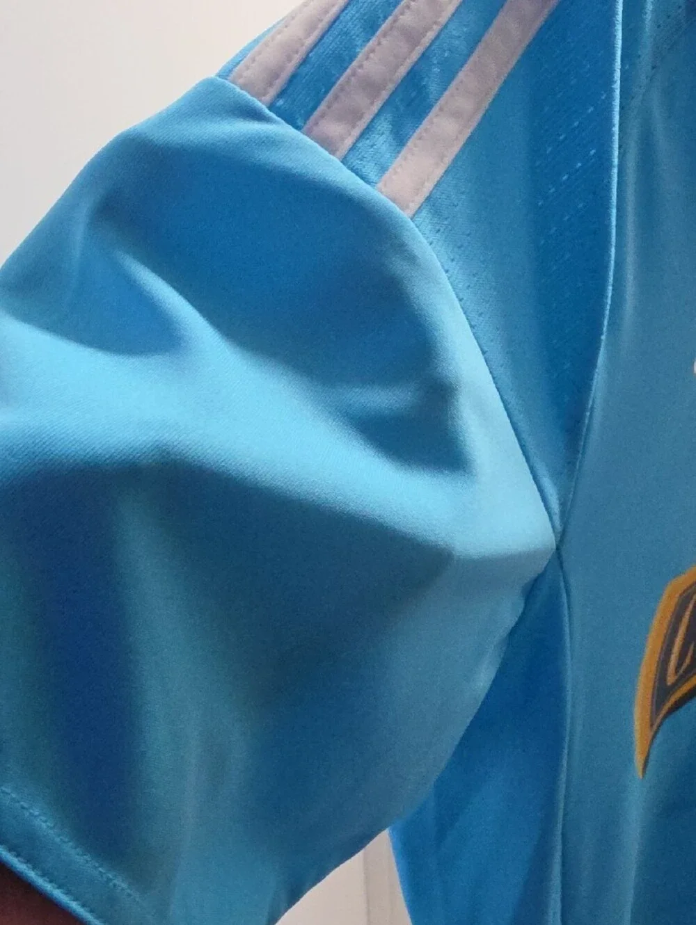 adidas Light Blue Cristal Soccer Jersey